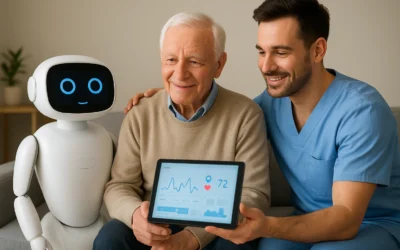 Cómo la Inteligencia Artificial está revolucionando los hogares geriátricos en Colombia